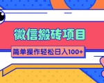 微信搬砖项目,简单几步操作即可轻松日入100+【批量操作赚更多】-八爪鱼资源库
