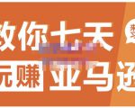 晟尧跨境·教你七天玩赚亚马逊，教你轻松玩赚亚马逊，适合小白学习-八爪鱼资源库