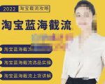 2022淘宝蓝海截流攻略，淘宝蓝海截流选品上货实操讲解-八爪鱼资源库