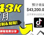 2022抖音国际版Tiktok赚钱项目:每天上传一个视频就轻松月入$43200-八爪鱼资源库