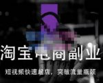 蓝Sir派·淘宝短视频快速起店,替代传统搜索方式,学会做一个不一样的淘宝店-八爪鱼资源库