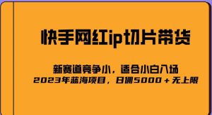 2023爆火的快手网红IP切片,号称日佣5000+的蓝海项目,二驴的独家授权-八爪鱼资源库