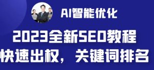 2023最新网站AI智能优化SEO教程,简单快速出权重,AI自动写文章+AI绘画配图-八爪鱼资源库