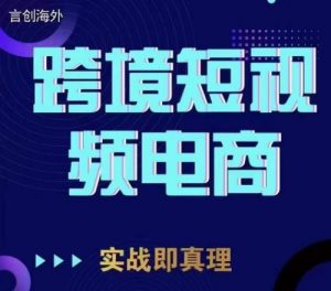 钧哥TikTok短视频底层实操，言创海外跨境短视频，实战即真理-八爪鱼资源库