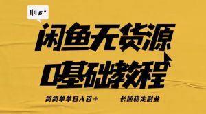 独家闲鱼无货源详细玩法，简简单单日八百+，长期稳定副业【揭秘】-八爪鱼资源库