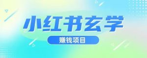 小红书玄学项目,直接上手操作,日入500【揭秘】-八爪鱼资源库