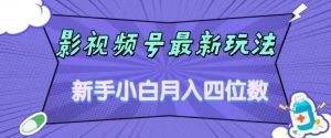 影视号最新玩法，新手小白月入四位数，零粉直接上手【揭秘】-八爪鱼资源库
