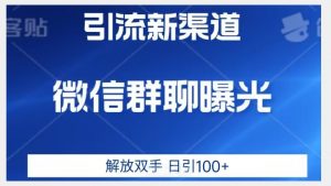 价值2980的全新微信引流技术，只有你想不到，没有做不到【揭秘】-八爪鱼资源库