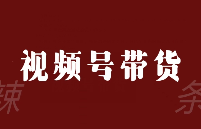视频号带货联盟,赚信息差的带货钱,只需手机随时随地都可以做!-八爪鱼资源库