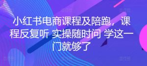 小红书电商课程及陪跑，课程反复听 实操随时问 学这一门就够了-八爪鱼资源库