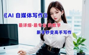 AI自媒体文章创作全网最详细教程，新手秒变写作高手，多方位发展-八爪鱼资源库