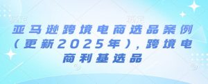 亚马逊跨境电商选品案例(更新2025年2月)，跨境电商利基选品-八爪鱼资源库