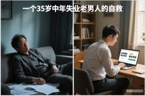 付费文章：一个35岁中年失业老男人的自救-八爪鱼资源库