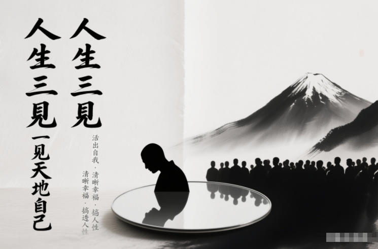 人生三见一见天地见众生见自己,活出自我拥有清晰幸福人生,搞透人性-八爪鱼资源库