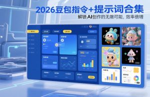 2026豆包指令+提示词合集,解锁AI创作的无限可能,效率倍增-八爪鱼资源库