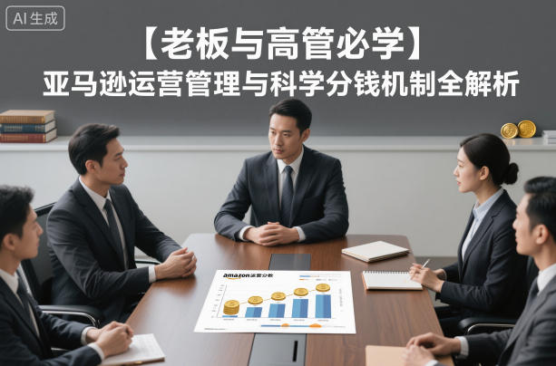 【老板与高管必学】亚马逊运营管理与科学分钱机制全解析-八爪鱼资源库