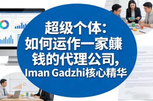 超级个体:如何运作一家賺钱的代理公司,Iman Gadzhi核心精华(双语字幕)-八爪鱼资源库