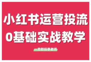 小红书运营投流，小红书广告投放从0到1的实战课，学完即可开始投放（更新26年）-八爪鱼资源库