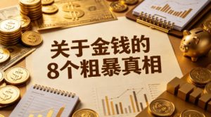 某公众号付费文章：关于金钱的8个粗暴真相-八爪鱼资源库