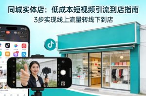 同城实体店，如何低成本把客户从短视频带到线下门店-八爪鱼资源库