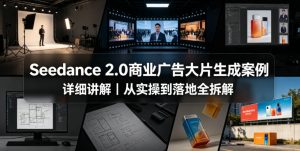 Seedance 2.0商业广告大片生成案例详细讲解｜从实操到落地全拆解-八爪鱼资源库