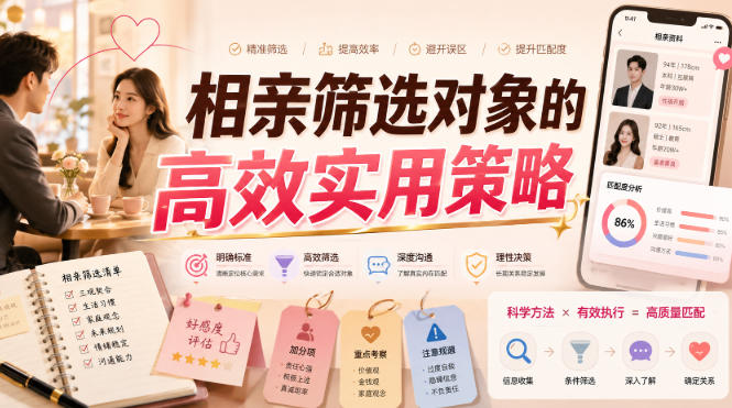 付费文章：相亲筛选对象的高效实用策略-八爪鱼资源库