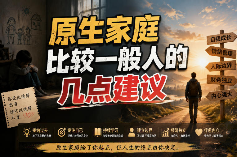 付费文章：给原生家庭比较一般人的几点建议-八爪鱼资源库